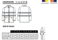 Parka colorée haute visibilité