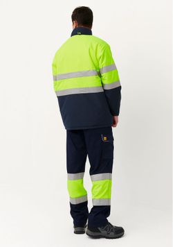 Parka colorée haute visibilité