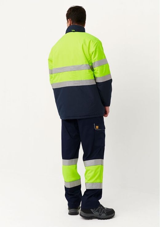 Parka colorée haute visibilité