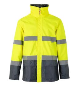 Parka haute visibilité bicolore différentes couleurs (jusqu'à 5XL)