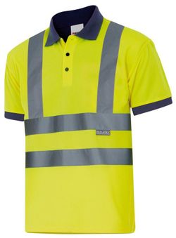 Polo bicolor manga corta AV