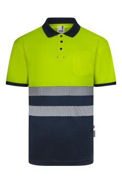 Polo bicolor manga corta CS