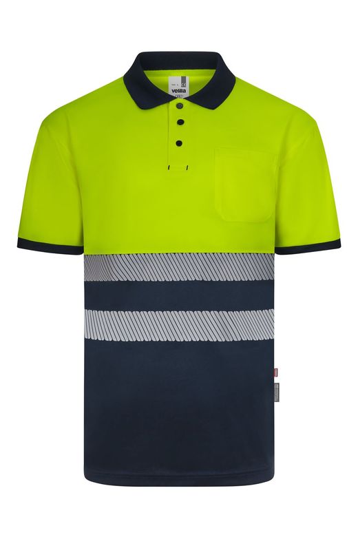 Polo bicolor manga corta CS
