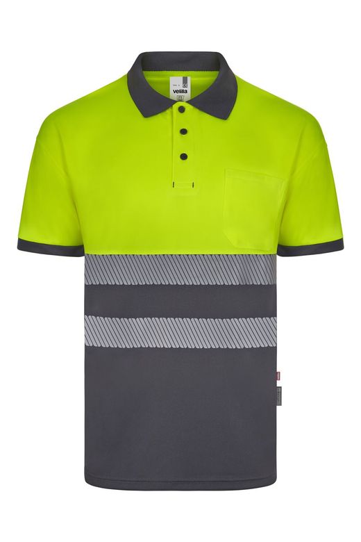 Polo bicolor manga corta CS