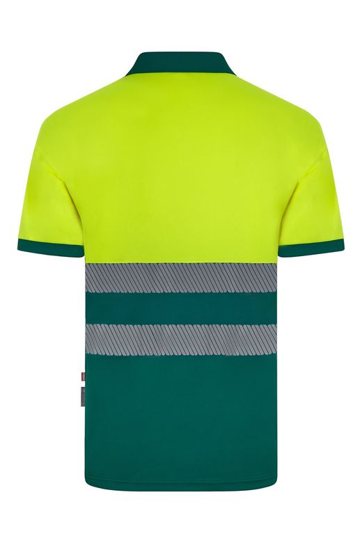 Polo bicolor manga corta CS