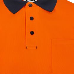 Polo bicolor manga corta CS