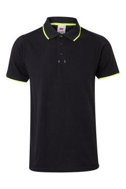 Polo bicolor manga corta