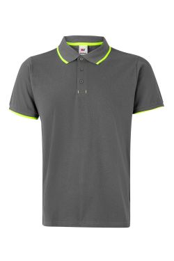 Polo bicolor manga corta