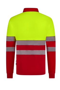 Polo bicolor manga larga CS