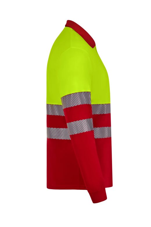 Polo bicolor manga larga CS