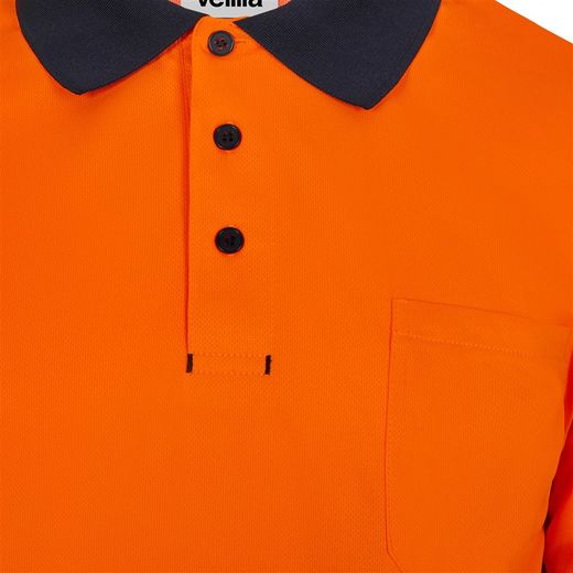 Polo bicolor manga larga CS