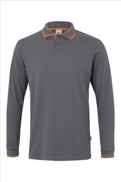 Polo bicolor manga larga