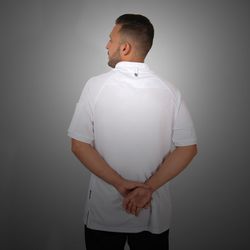 Polo cocina unisex Thot blanco