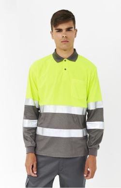 Polo AV manga larga varios colores