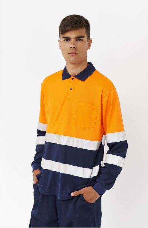 Polo AV manga larga varios colores