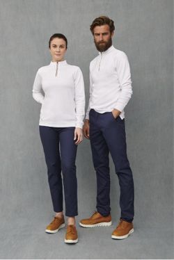 Polo Cuello Mao y Cremallera colores