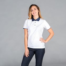 Polo de mujer en blanco o negro