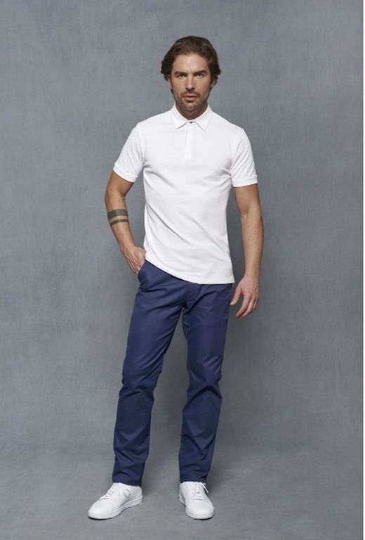 Polo Hombre Cuello Camisero colores