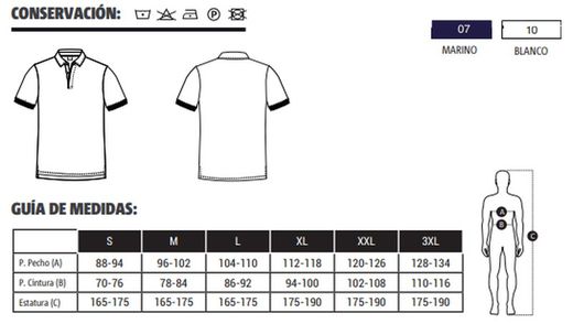 Polo Hombre Cuello Camisero colores