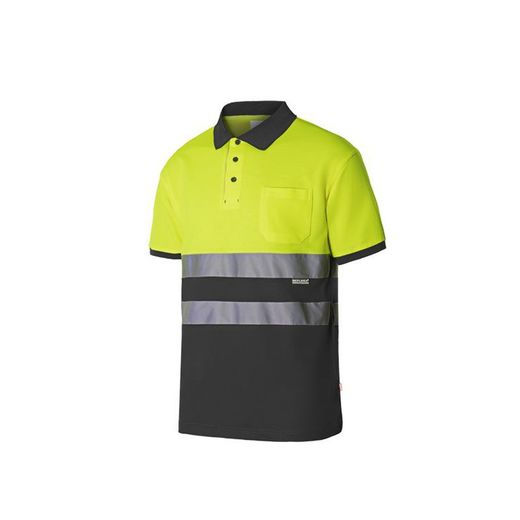 Polo haute visibilité à manches courtes