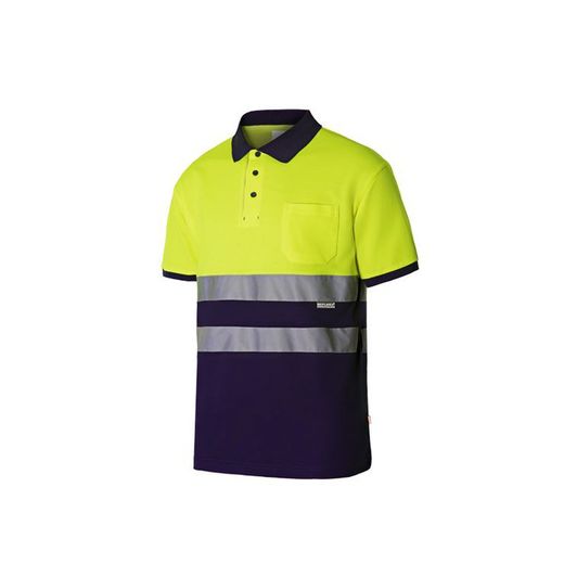 Polo haute visibilité à manches courtes