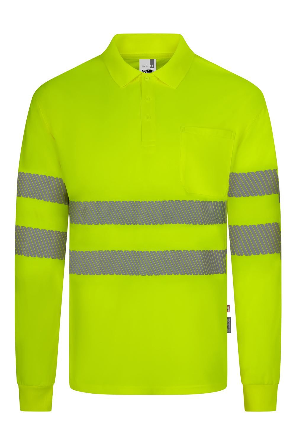 Polo manga larga CS Amarillo / 2XL