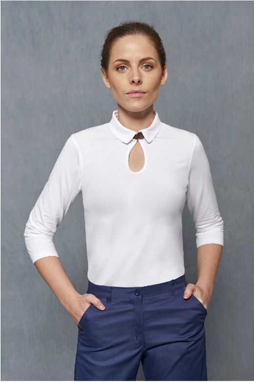 Polo Mujer Escote Lágrima colores