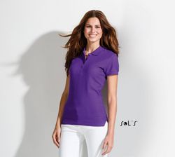 Polo manches courtes femme