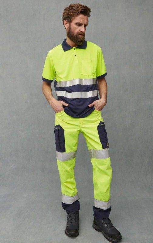 Polo à manches courtes AV différentes couleurs