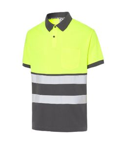 Polo à manches courtes AV différentes couleurs