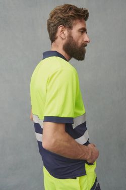 Polo à manches courtes AV différentes couleurs