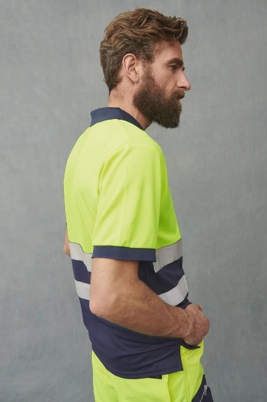 Polo à manches courtes AV différentes couleurs