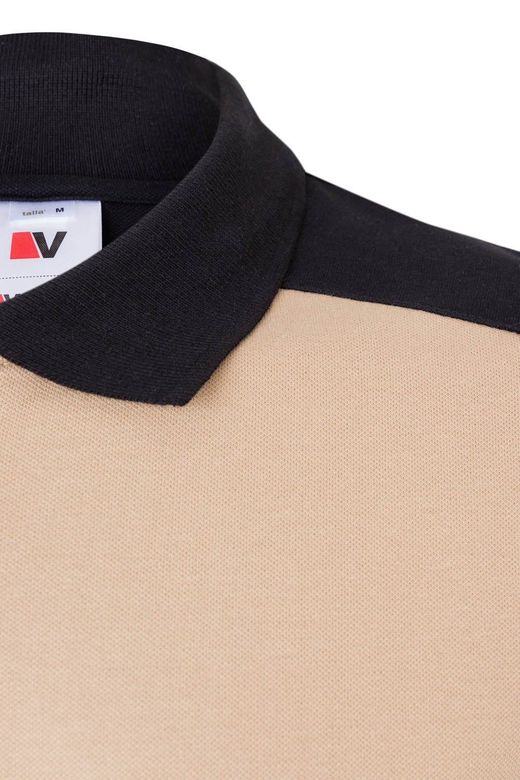 Polo stretch bicolor MC