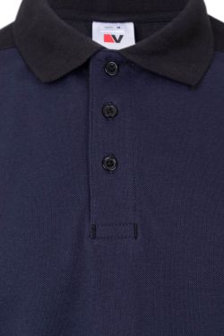 Polo stretch bicolor MC