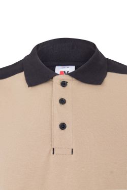 Polo stretch bicolor MC