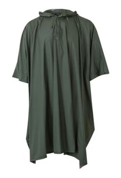 Poncho impermeable marino o verde