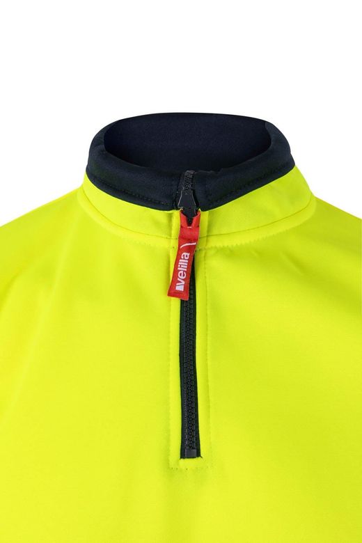 Sudadera bicolor media cremallera CS