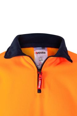 Sudadera bicolor media cremallera CS
