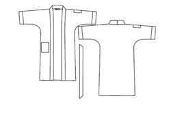 Túnica unisex Canna colores