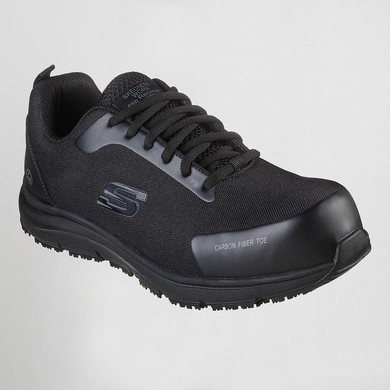 Slip Resistant Sketcher Zapatos Hombre Zuecos Skechers Work - Main Image