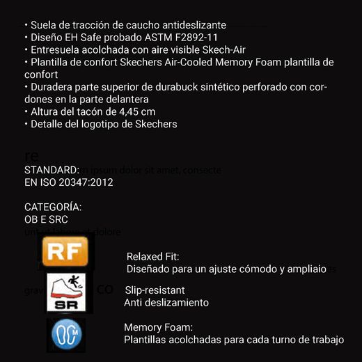 Uno Skechers Hombre negro o blanco