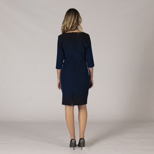 Vestido manga 3/4 negro o marino