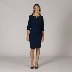 Vestido manga 3/4 negro o marino