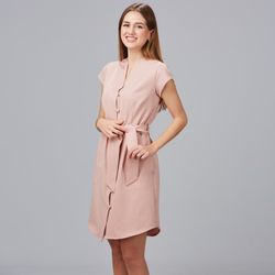 Vivaz Robe colorée en lin