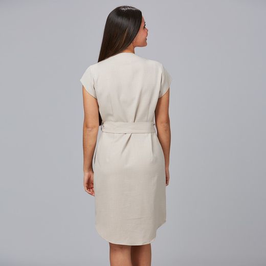 Vivaz Robe colorée en lin