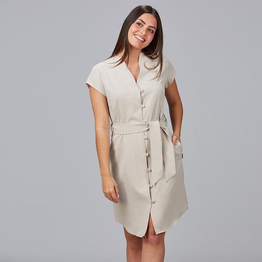 Vivaz Robe colorée en lin