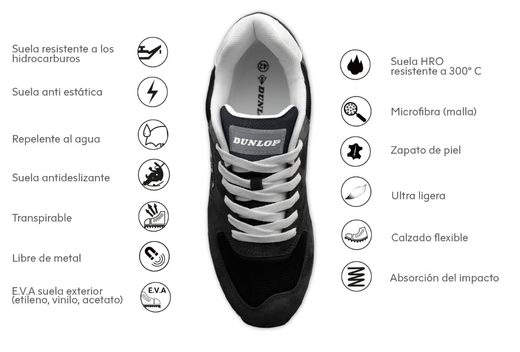 Zapatos de trabajo Dunlop Wing